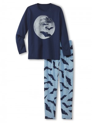 Pyjama Calida Boys Bat Pyjama Niños Azules | 8410KYVWG