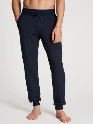 Ropa De Casa Calida Circular Lounge Sweatpants, Cradle To Cradle Certified® Hombre Azules | 4571JRZIQ