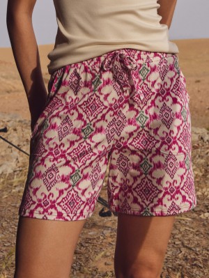 Ropa De Casa Calida Favourites Healing Shorts Mujer Flores | 7386OCVJW