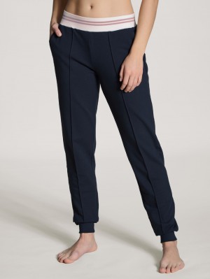 Ropa De Casa Calida Favourites Lounge Pants Mujer Azules Azules | 0632JRNMZ