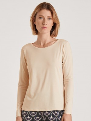 Ropa De Casa Calida Favourites Seduction Shirt Long Sleeve Mujer Azules | 9140RCALI
