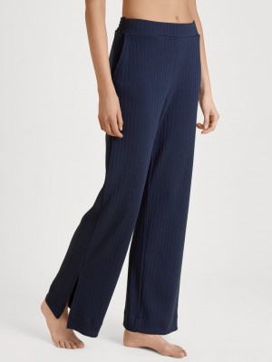 Ropa De Casa Calida Lounge Harmony Pants Mujer Azules Oscuro | 2358KJVLN