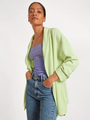 Ropa De Casa Calida Lounge Rosy Jacket Mujer Azules | 4536LPJDA