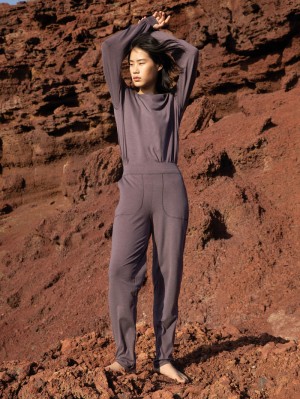 Ropa De Dormir Calida Dsw Warming Pants Mujer Soft Taupe | 7539AJPER