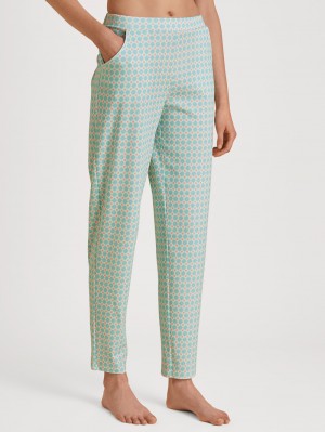 Ropa De Dormir Calida Favourites Balance Pants With Side Pockets Mujer Azules | 0159BSDXJ