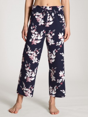 Ropa De Dormir Calida Favourites Dreams 7/8 Pants Mujer Azules Azules | 8390KOMVG