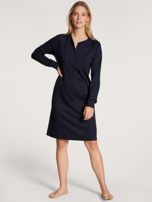 Ropa De Dormir Calida Favourites Dreams Loungedress Mujer Azules Azules | 7641BLRWV