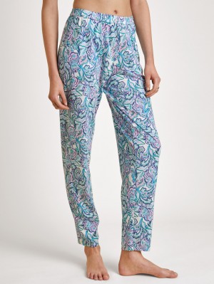 Ropa De Dormir Calida Favourites Energy Pants Mujer Azules | 7598EHOJI