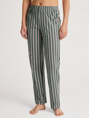 Ropa De Dormir Calida Favourites Ground Pants Mujer Verdes | 6094IVZBW