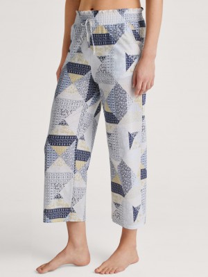 Ropa De Dormir Calida Favourites Joy Ii 7/8 Pants Mujer Rosas | 6423CAKFL