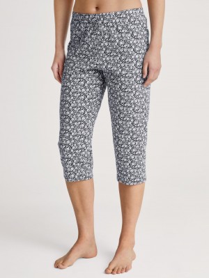 Ropa De Dormir Calida Favourites Joy Ii 3/4 Pants Mujer Azules | 8549EGRLX