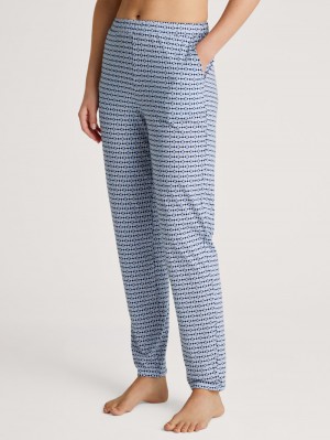 Ropa De Dormir Calida Favourites Joy Pants Mujer Endless Sky | 5097FSIXG