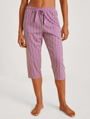 Ropa De Dormir Calida Favourites Kiss 3/4 Pants Mujer Mulberry Mauve | 7294XLHDC