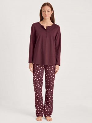 Ropa De Dormir Calida Lovely Nights Pyjama Mujer Rojos | 1932EHUAW