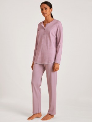 Ropa De Dormir Calida Midnight Dreams Pyjama Mujer Mauve Shadow | 9276NZTDX