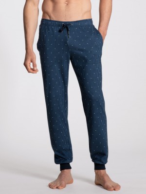 Ropa De Dormir Calida Remix Basic Sleep Pants Hombre Azules | 7082XMBGC