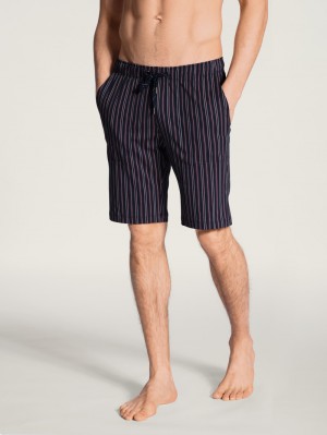 Ropa De Dormir Calida Remix Basic Sleep Bermudas Hombre Rojos | 3510EXKSV