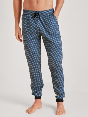 Ropa De Dormir Calida Rmx Sleep Enjoy Pants Hombre Azules | 5830DIZUM