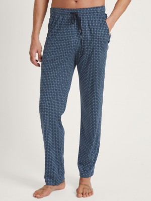 Ropa De Dormir Calida Rmx Sleep Free Pants Hombre Azules | 9173APULD