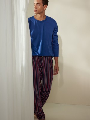 Ropa De Dormir Calida Rmx Sleep Holiday Pants Hombre Rojos | 4605SZCFN