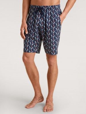 Ropa De Dormir Calida Rmx Sleep Time Off Bermudas Hombre Grises | 4238ASFLN