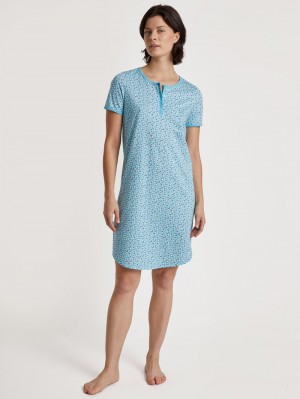 Ropa De Dormir Calida Special Nightdress Mujer Azules | 1904AUZCN