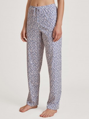 Ropa De Dormir Calida Special Pants Mujer Azules | 0562KMGHU