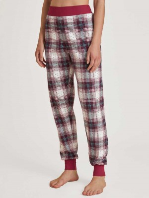 Ropa De Dormir Calida Special Pants Mujer Rojos | 2780NYBUK