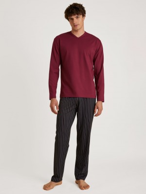 Ropa De Dormir Calida Special Pyjama Hombre Rojos | 1584FUCYD