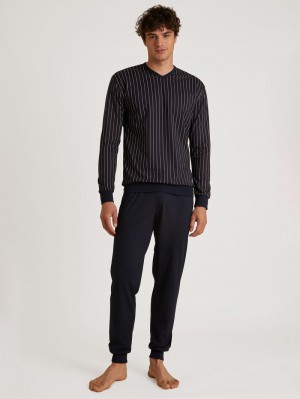 Ropa De Dormir Calida Special Pyjama With Cuff Hombre Rojos | 8267KZDFU