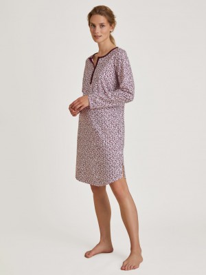 Ropa De Dormir Calida Special Sleepshirt, Length 100 Cm Mujer Rojos | 2139OZGCP