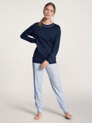 Ropa De Dormir Calida Sweet Dreams Pyjama Mujer Azules | 8120TMGVK