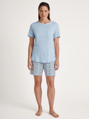 Ropa De Dormir Calida Sweet Dreams Short Pyjama Mujer Arctic Ice | 5462OPAWV