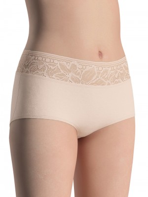 Ropa Interior Calida 100% Nature Mum Panty, Regular Cut, Cradle To Cradle Certified® Mujer Rosas | 2310YHIKE