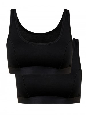 Ropa Interior Calida Benefit Women Bustier, Pack Of 2 Mujer Schwarz | 9537NZOCQ