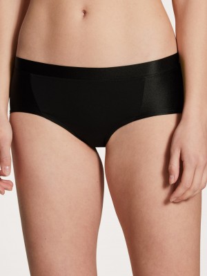 Ropa Interior Calida Cate Panty, Low Cut Mujer Schwarz | 1874ISYAG
