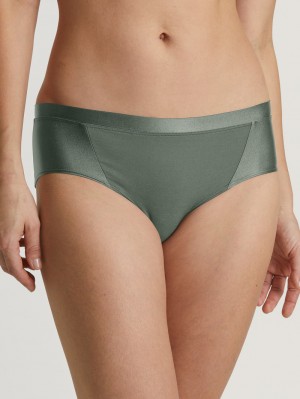 Ropa Interior Calida Cate Panty, Low Cut Mujer Verdes | 3205TWUQY