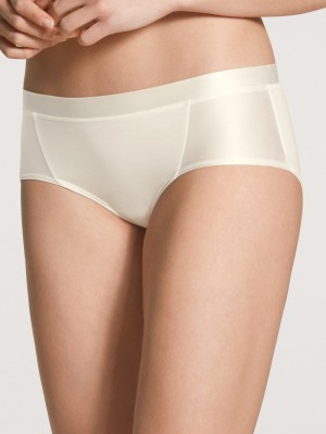 Ropa Interior Calida Cate Panty, Low Cut Mujer Alabaster Crème | 4031LQAID