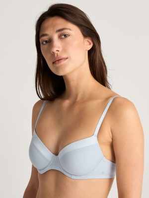 Ropa Interior Calida Cate T-shirt Bra Mujer Arctic Ice | 9124DWPEM