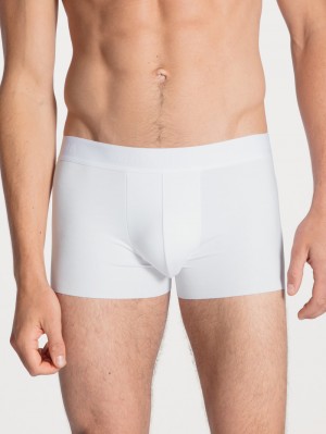 Ropa Interior Calida Clean Line Boxer Brief With Elastic Waistband Hombre Weiss | 3610QDZWS