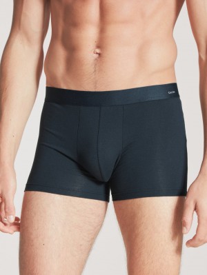 Ropa Interior Calida Cotton Code Boxer Brief Hombre Azules | 4587IWMFV
