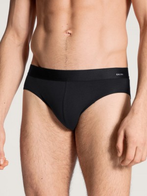 Ropa Interior Calida Cotton Code Brief Hombre Schwarz | 5689UAVPK