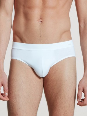 Ropa Interior Calida Cotton Code Brief Hombre Weiss | 6792CJAXR