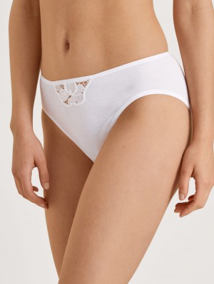 Ropa Interior Calida Cotton Desire Mini Brief Mujer Weiss | 7186YNEXJ