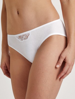 Ropa Interior Calida Cotton Desire Mini Brief Mujer Weiss | 2175FVEKR
