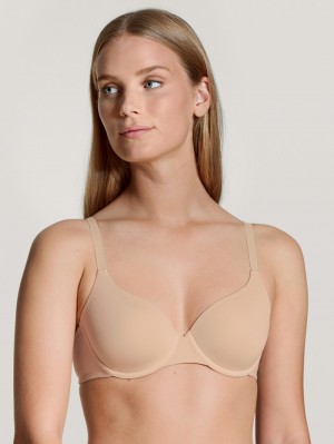 Ropa Interior Calida Eco Sense Bra With Underwiring Mujer Rosas | 4097RNISU