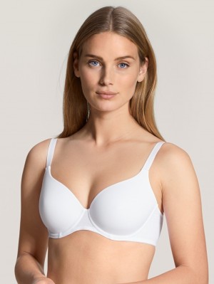 Ropa Interior Calida Eco Sense Bra With Underwiring Mujer Weiss | 9312KLXDU