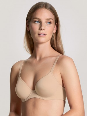Ropa Interior Calida Eco Sense Bra With Underwiring Mujer Rosas | 8210CRVAW