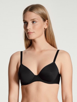 Ropa Interior Calida Eco Sense Bra With Underwiring Mujer Schwarz | 0238QEDYZ