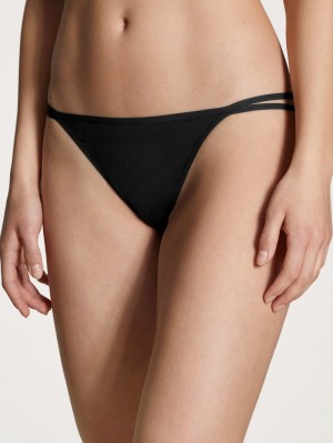 Ropa Interior Calida Eco Sense Brief Mujer Schwarz | 0726EZLTG